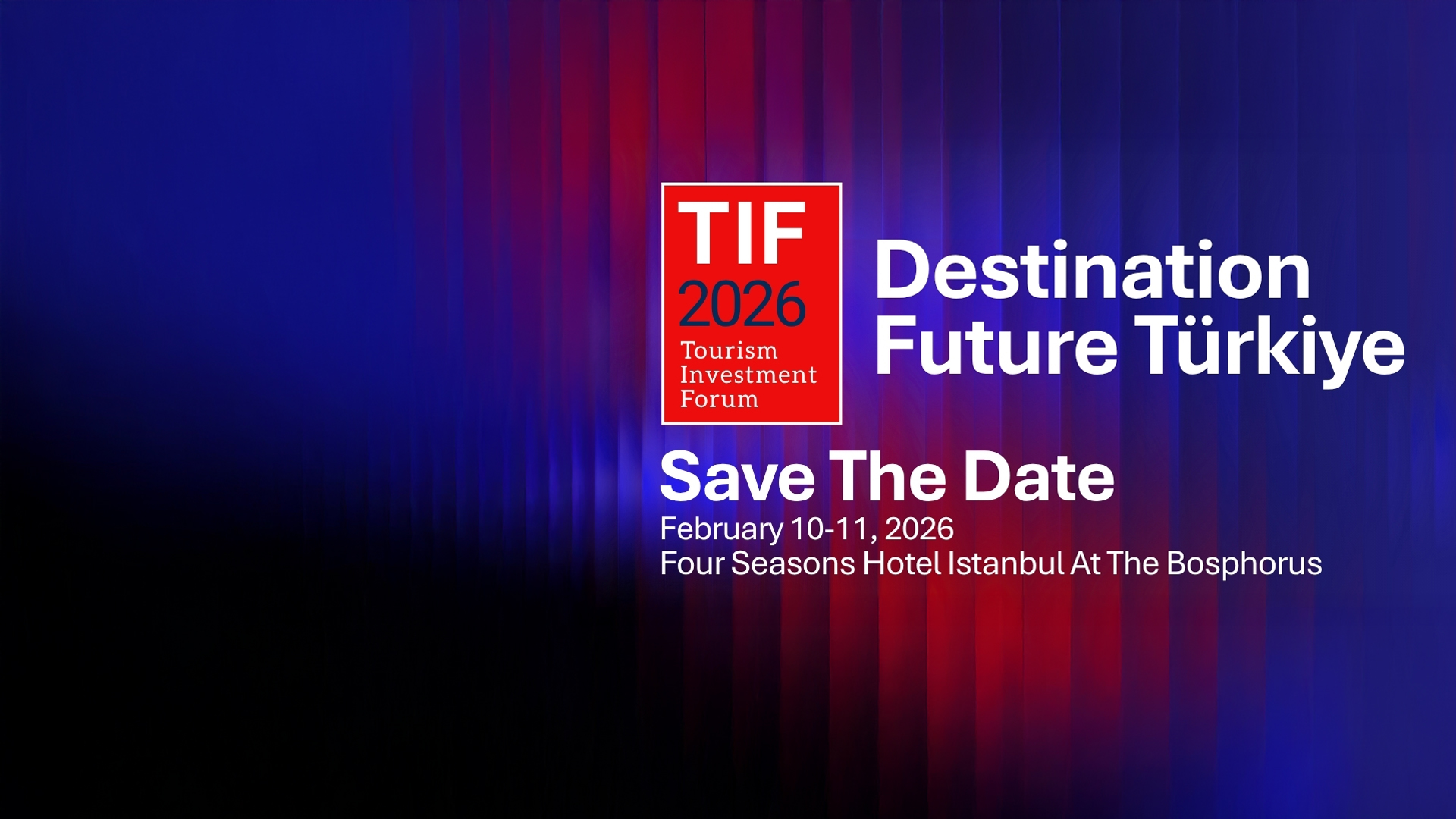TIF 2026 — Tourism Investment Forum