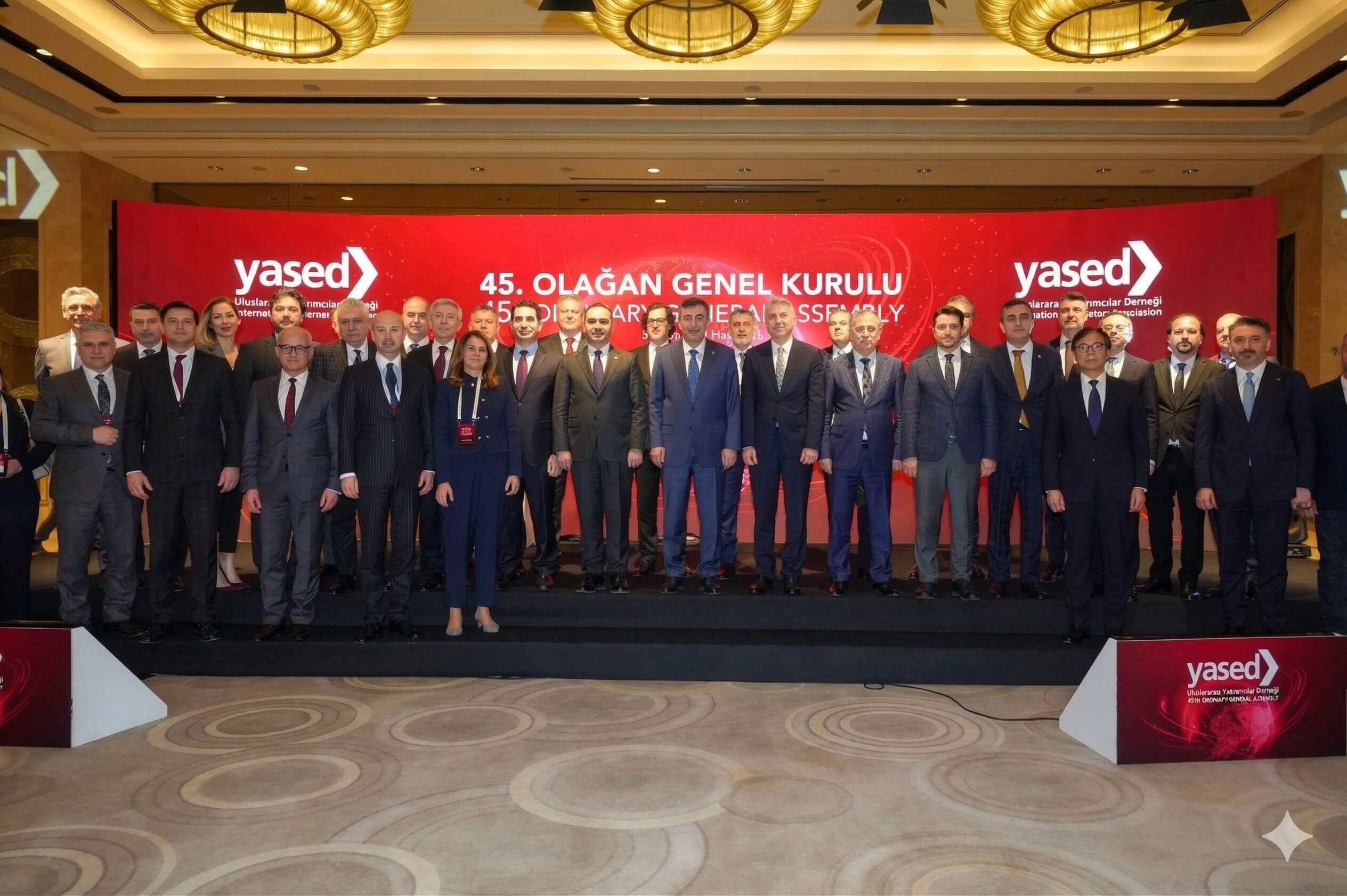YASED 45. Olağan Genel Kurulu İstanbul’da Gerçekleştirildi