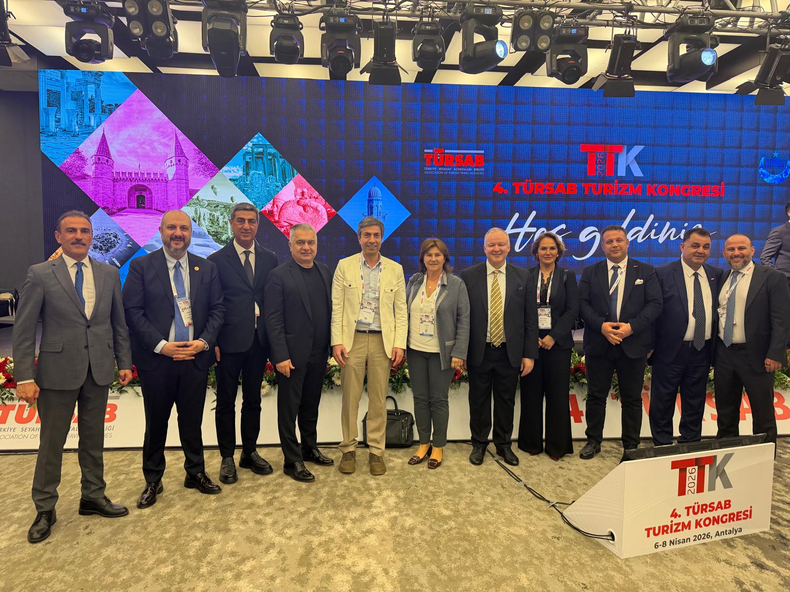 4. TÜRSAB Turizm Kongresi "Eğitim, İletişim ve Dayanışma" Mottosuyla Gerçekleştirildi